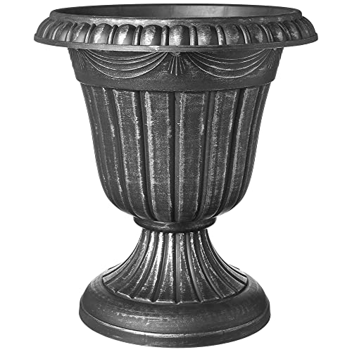 Arcadia Classic Traditional Plastic Urn Planter Indoor/Outdoor